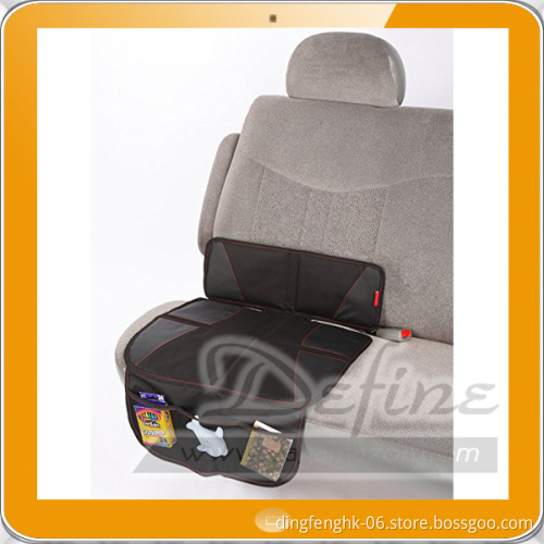 Black Super Mat Seat Protector with Organizer